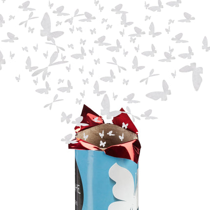 Confetti cannon 40 cm butterflies