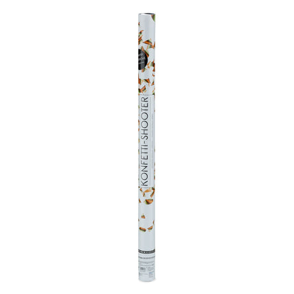Confetti cannon 80 cm gold
