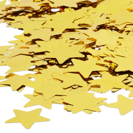 Confetti cannon gold stars