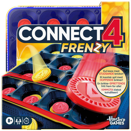 Connect 4 Frenzy Fast-Paced Board Game for 2 Players