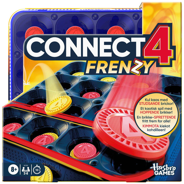Connect 4 Frenzy Fast-Paced Board Game for 2 Players