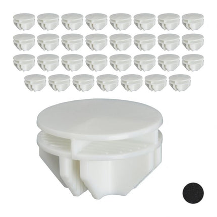 Connections for screwless shelf system