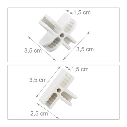 Connections for screwless shelf systems