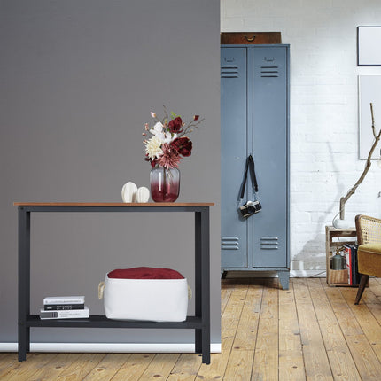 Console table in industrial design