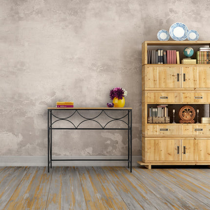 Console table in mango wood