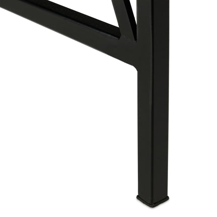 Console table in mango wood