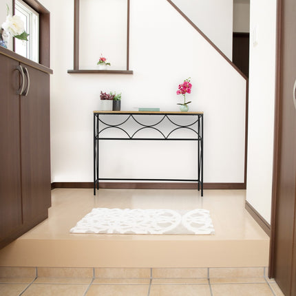 Console table in mango wood