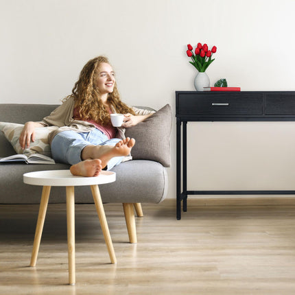 Console table with 2 drawers