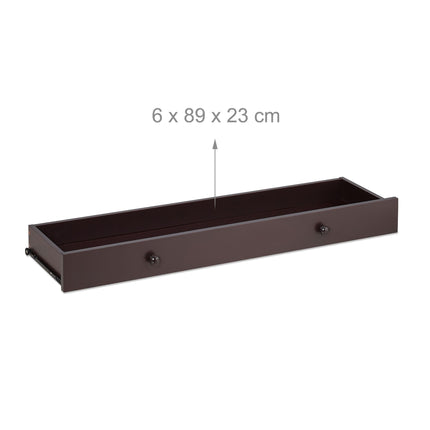 Console table with drawer and shelf
