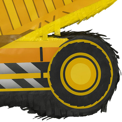 Construction Vehicle Piñata Set with Bat & Mask