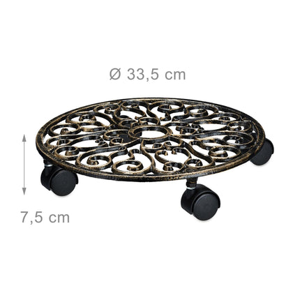Construction roller in cast iron