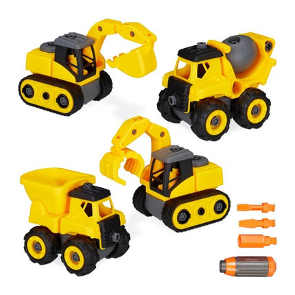 Construction vehicles children