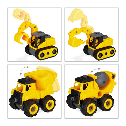 Construction vehicles children