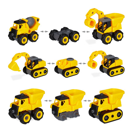 Construction vehicles children