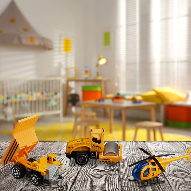 Construction vehicles for children - set of 6