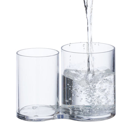 Container for cotton pad and cotton swab