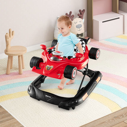 Convertible Baby Walker With Music Tray, 3 Heights, Foldable