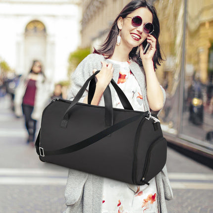 Convertible Garment Bag, Shoe Compartment, 50L PU