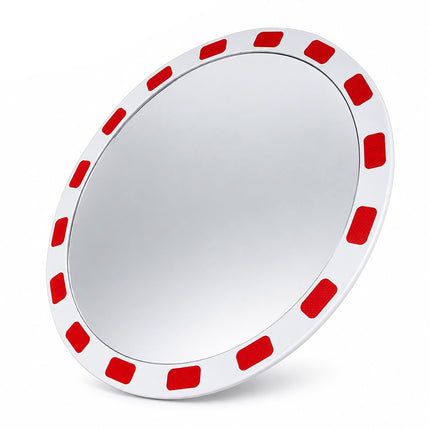 Convex Traffic Mirror, 45 cm, Shatterproof, Weather-Resistant