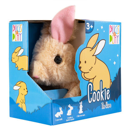 Cookie Jumping Rabbit Toy for Pugs, Interactive Playtime