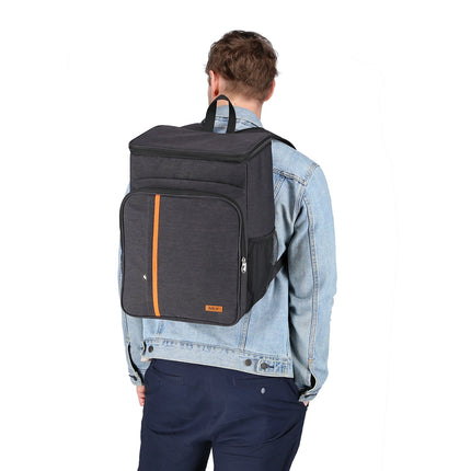 Cooler Backpack, Black, 25L, Insulated