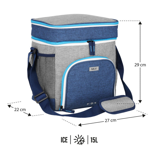 Cooler Bag, Blue, 15L Capacity