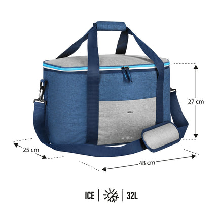 Cooler Bag, Blue, 32L Capacity