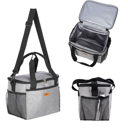 Cooler Bag, Gray, 10L Capacity