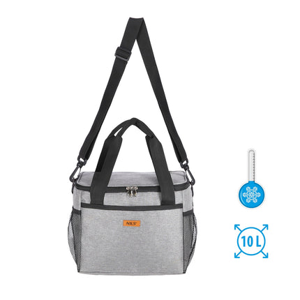 Cooler Bag, Gray, 10L Capacity