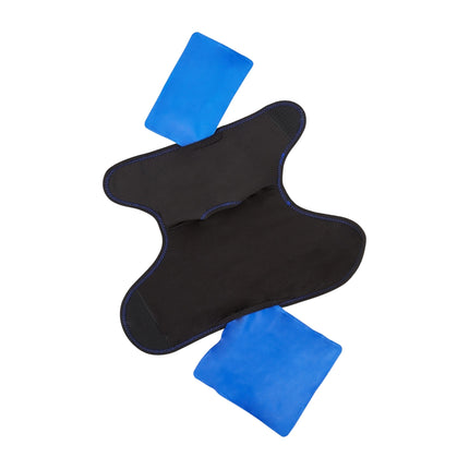 Cooling and heating pad with ankle protection