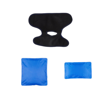 Cooling and heating pad with ankle protection