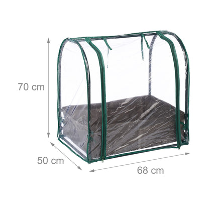 Cooling frame with planter bag