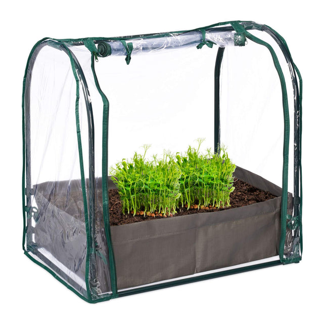 Cooling frame with planter bag
