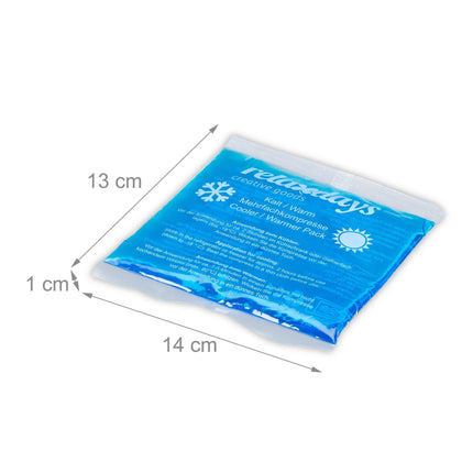 Cooling lamps rectangular set of 16 blue