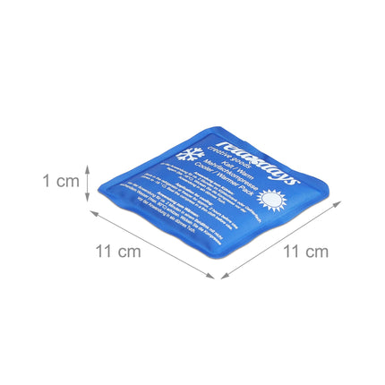 Cooling lamps square set of 8 blue