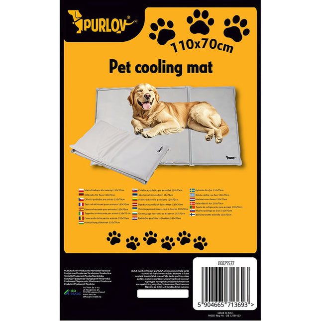Koelmat voor dieren 110x70cm Purlov 25537
