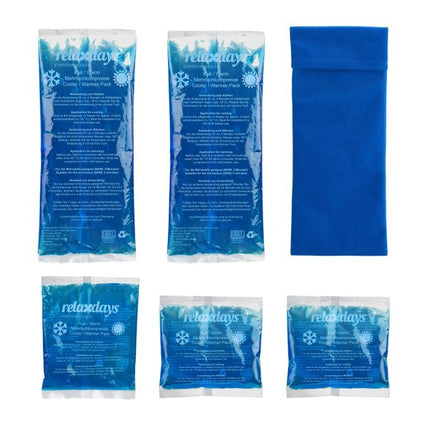 Cooling pads 5-pack with sleeve