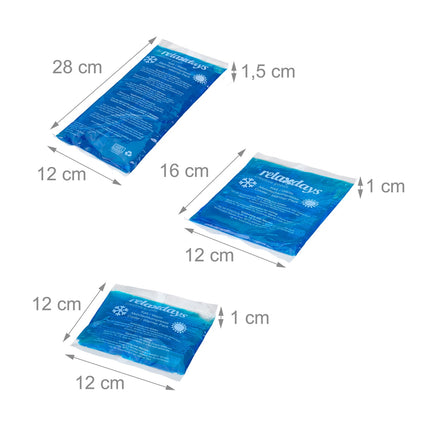 Cooling pads 5-pack with sleeve