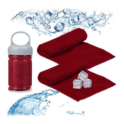 Cooling towel in a pack of 2