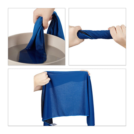 Cooling towel in a pack of 2