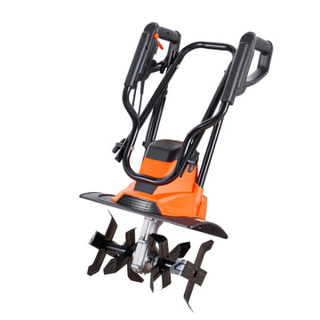 Corded Electric Tiller, 1200W, 36cm Width, Foldable Handle