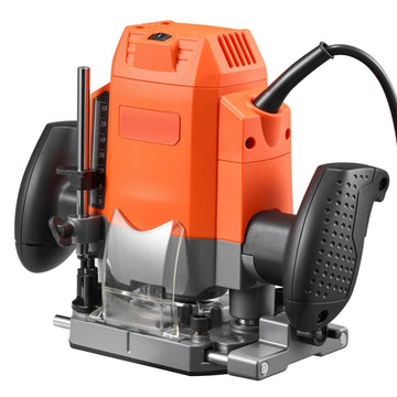 Corded Wood Router 1.6 HP, Variable Speed, Plunge Base