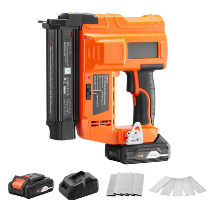 Cordless 2-in-1 Brad Nailer Stapler, 18 Gauge 20V