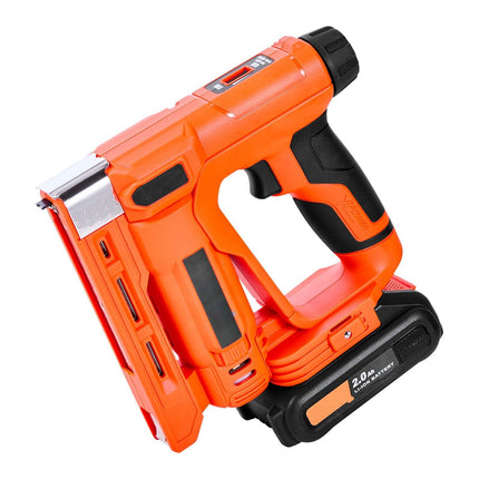 Cordless 2-in-1 Brad Nailer Stapler, 18 Gauge, Battery