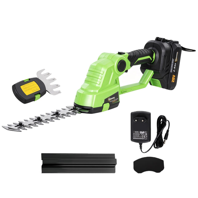 Cordless Hedge Trimmer, 18V, 55-Min Runtime, Adjustable Angle