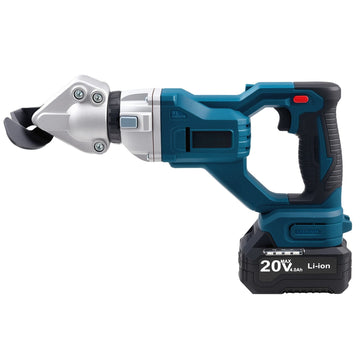Cordless Metal Shear 20V, 360-Degree Pivot Head, Dual Blades