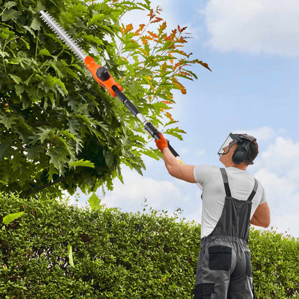 Cordless Pole Hedge Trimmer, 20V, 20-Inch Blade, Extendable
