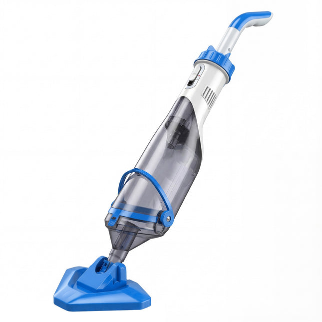 Cordless Pool Vacuum Cleaner, 40W Motor, Telescopic Pole