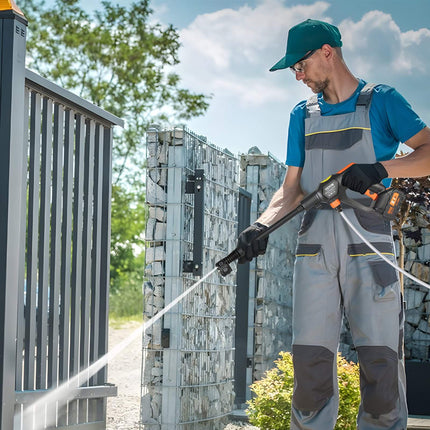 Cordless Pressure Washer 652 PSI, 4.0Ah, 6-in-1 Nozzle