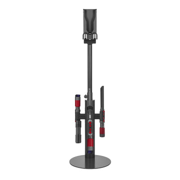 Cordless Stick Vacuum Stand, Adjustable Height, 3 Clips